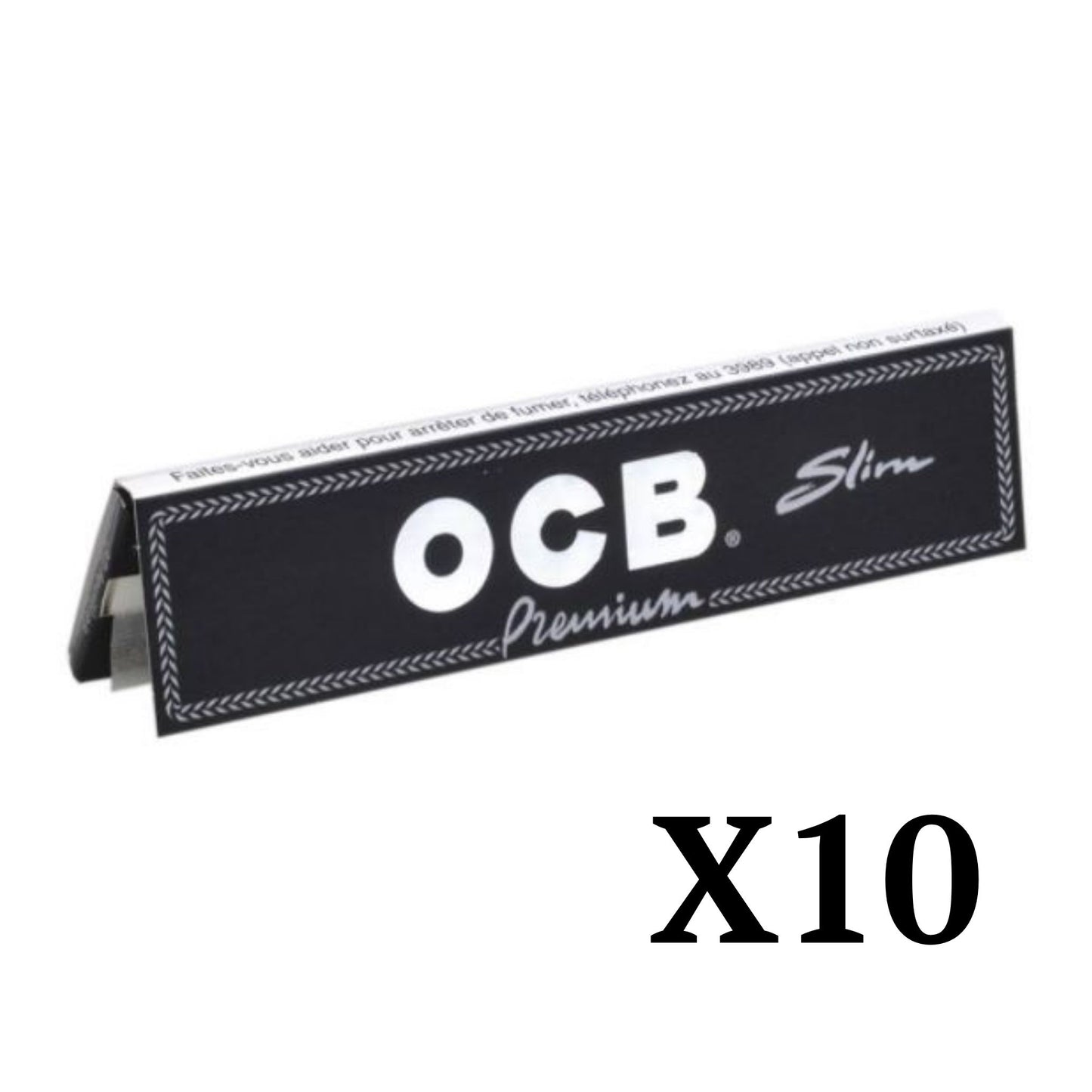 OCB Slim Premium - Lot de 10 carnets